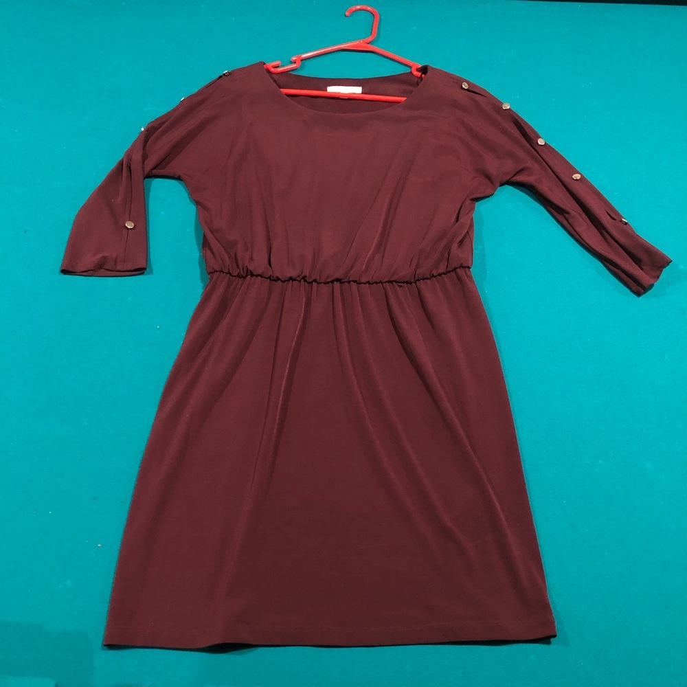 Plum dress